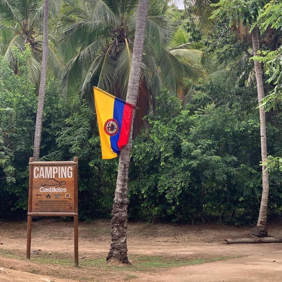 エル・ザイノ Camping Castilletes Parque Tayrona Bed & Breakfast エクステリア 写真