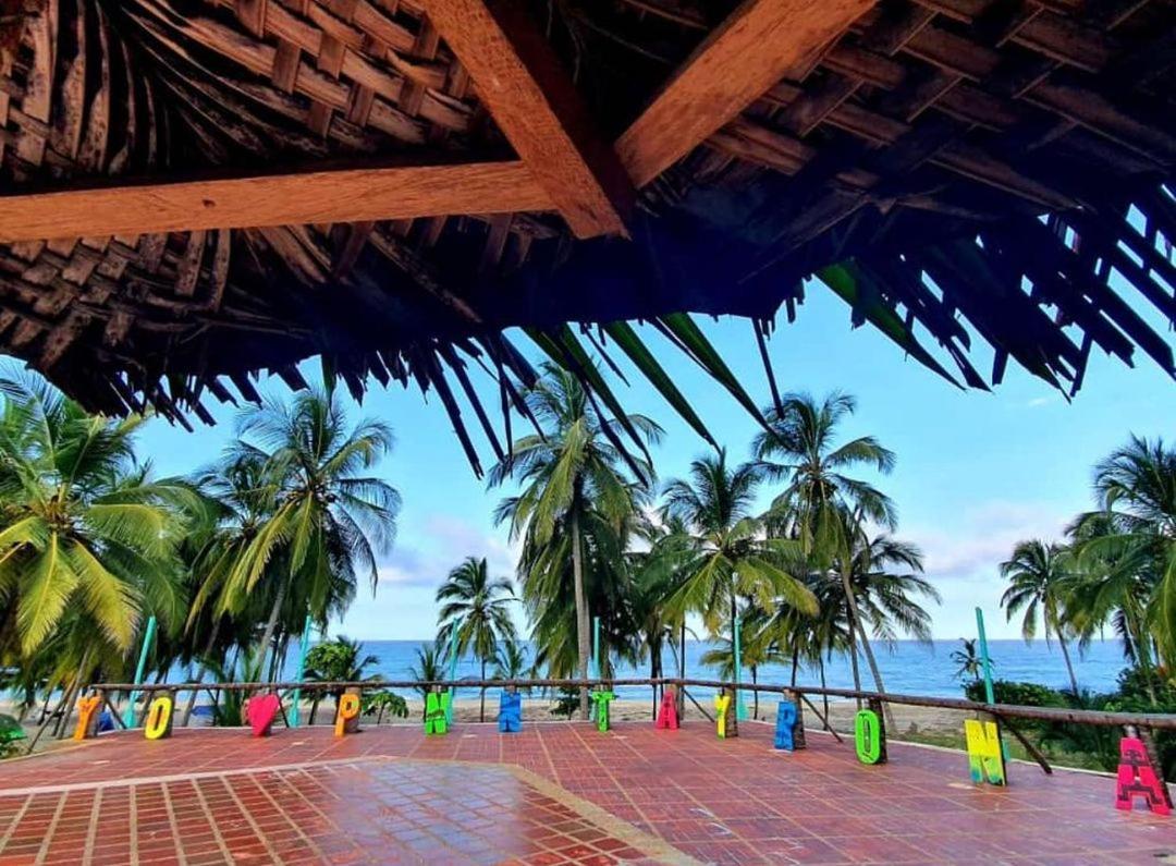 エル・ザイノ Camping Castilletes Parque Tayrona Bed & Breakfast エクステリア 写真