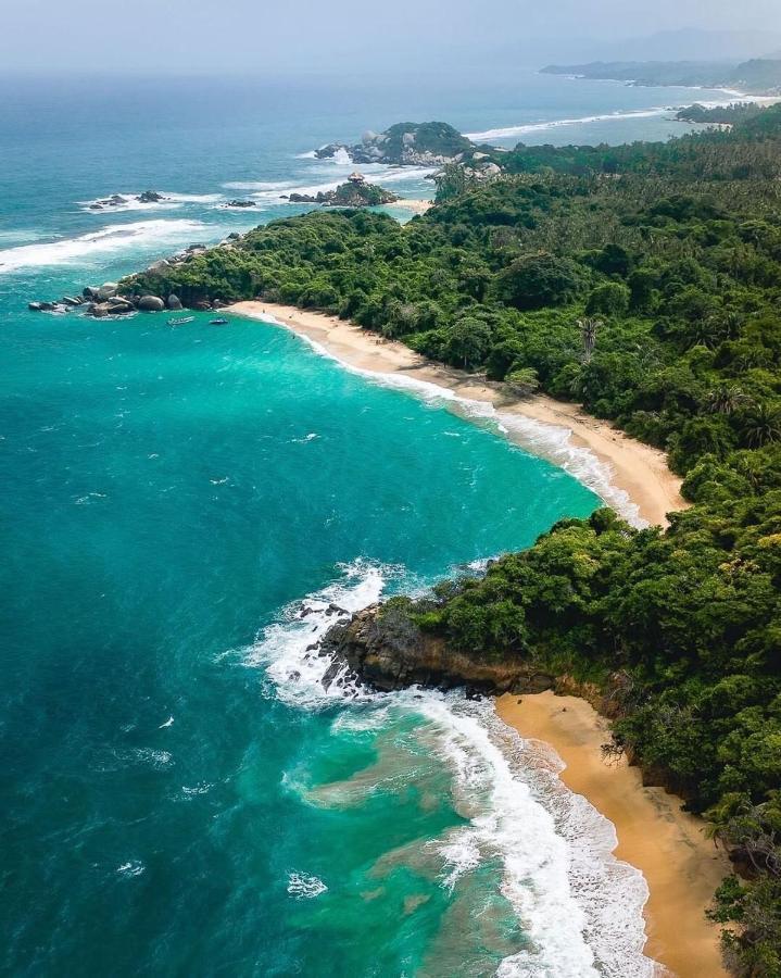 エル・ザイノ Camping Castilletes Parque Tayrona Bed & Breakfast エクステリア 写真